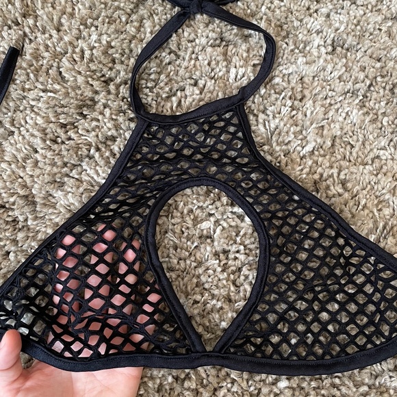 "Fish-Net" Bathing Suit - Picture 3 of 4
